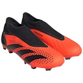 Adidas Predator Accuracy.3 Fg Ll M GW4595 zapatos de fútbol naranja naranjas y tintos 5