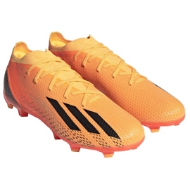 Adidas X Speedportal.2 Fg M GV9562 zapatos de fútbol naranja naranjas y tintos 3