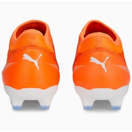 Zapatillas de fútbol Puma Ultra Match Ll FG/AG 107229 01 naranja naranjas y tintos 4