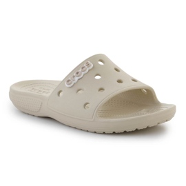 Crocs Classic Slide Bone W 206121-2Y2 zapatillas beige 5