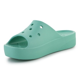 Crocs Classic Plataforma Slide W 208180-3UG verde 7