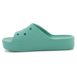 Crocs Classic Plataforma Slide W 208180-3UG verde 8