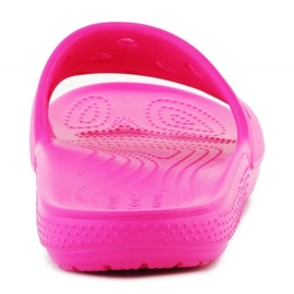 Crocs Classic Slide 206121-6ub Flip-Flops rosado 9
