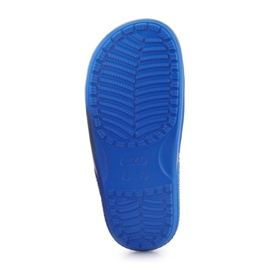 Crocs Classic Slide K Jr 206396-4KZ zapatillas azul 4
