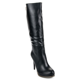 Sergio Todzi Botas con cremalleras negro 3