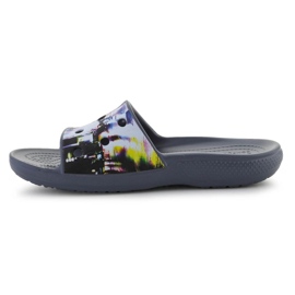 Zapatillas Crocs Classic Meta Scape Slide 208471-0C4 negro 8