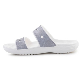 Crocs Classic Croc Glitter Ii Sandalia Pantuflas W 207769-90H gris 8