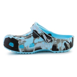 Chanclas Crocs Classic Spray camo Clog 208305-441 azul 8