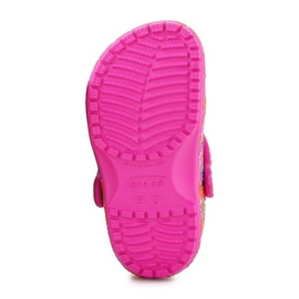Zuecos Crocs Classic Hyper Real Jr. 208451-90H rosado 4