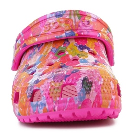 Zuecos Crocs Classic Hyper Real Jr. 208451-90H rosado 6