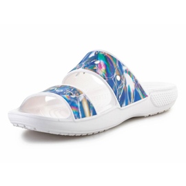 Sandalias Crocs Classic Hyperreal W 208375-928 azul 3