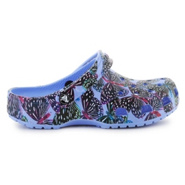 Chanclas Crocs Classic Butterfly clog moon W 208257-5Q7 violeta 6