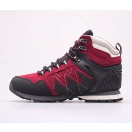 Botas Bergson Para Caminar En Tubkal Mid Burgundy rojo 5