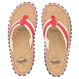 Chanclas Gumbies Corker G-CO-UNI-R rojo 4