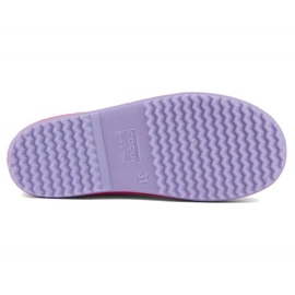 Botas de agua Coqui Rainy Collar 8509-100-3602 rosado 3