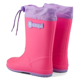 Botas de agua Coqui Rainy Collar 8509-100-3602 rosado 6