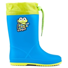 Botas de agua Coqui Rainy Collar Jr. 8508-100-4713 azul 6