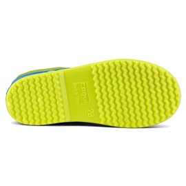 Botas de agua Coqui Rainy Collar Jr. 8508-100-4713 azul 8