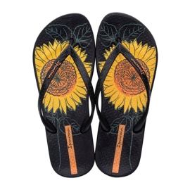 Chanclas Ipanema Sunflower Anat. Temas Xii Fem W 83178 23923 negro 3