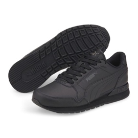 Zapatos Puma St Runner v3 L Jr 384904 01 negro 7