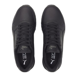 Zapatos Puma St Runner v3 L Jr 384904 01 negro 9