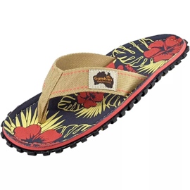 Chanclas Gumbies Islander Denim Hibiscus GU-FFISL109 multicolor 6