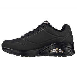 Zapatos Skechers Uno Metálico Amor W 155523/BKGD negro 10