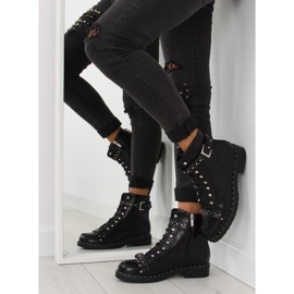 Botas negras con tachuelas ae82p negro cobre 2
