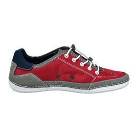 Zapatos Bugatti M 321-AFF02-5400-3000 rojo 3