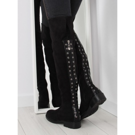 Botas negras para mujer AE63P Negro 3