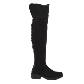 Botas negras para mujer AE63P Negro 4