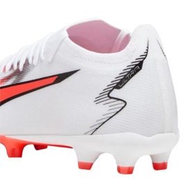 Puma Ultra Match FG/AG M 107347 01 zapatos de fútbol blanco blanco 4