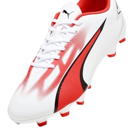 Puma Ultra Play FG/AG M 107423 01 zapatos de fútbol blanco 3