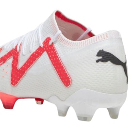 Puma Future Ultimate Low FG/AG M 107359 01 zapatos de fútbol blanco blanco 4