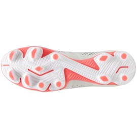Puma Future Match+ Ll FG/AG M 107366 01 zapatos de fútbol blanco blanco 5