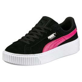 Puma Suede Plataforma Snk Jr 363906 01 zapatos negro 5