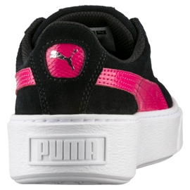 Puma Suede Plataforma Snk Jr 363906 01 zapatos negro 7