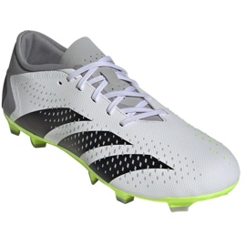 Adidas Predator Accuracy.3 L Fg M GZ0014 zapatos blanco blanco 3