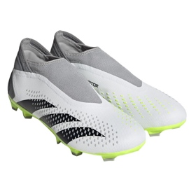 Adidas Predator Accuracy.3 Ll Fg M GZ0021 zapatos blanco blanco 3