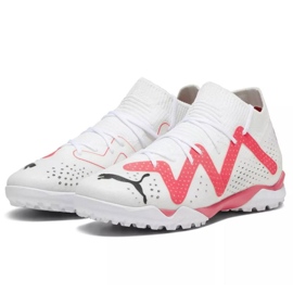 Puma Furure Match Tt Mid Jr 107386 01 zapatos blanco blanco 4