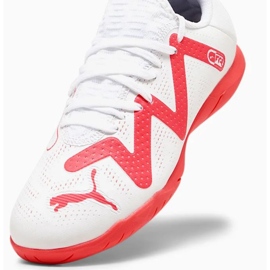 Botas de fútbol Puma Future Play It Jr 107393-01 blanco blanco 4