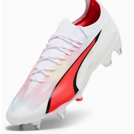 Puma Ultra Ultimate MxSG M 107504-01 zapatos de fútbol blanco blanco 5