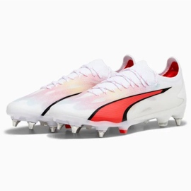 Puma Ultra Ultimate MxSG M 107504-01 zapatos de fútbol blanco blanco 9