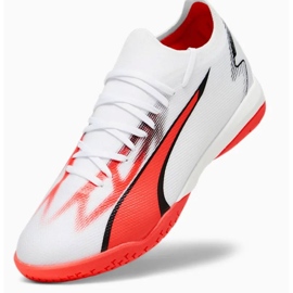 Puma Ultra Match It M 107522-01 zapatos de fútbol blanco blanco 3