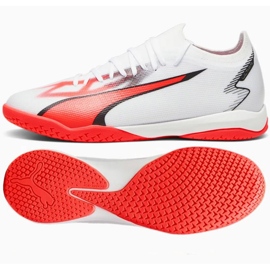 Puma Ultra Match It M 107522-01 zapatos de fútbol blanco blanco 5
