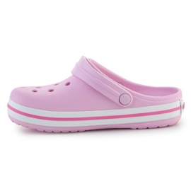 Chanclas CROCS Crocband Clog K Ballerina Rosa 207006-6GD rosado 3