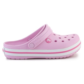 Chanclas CROCS Crocband Clog K Ballerina Rosa 207006-6GD rosado 4