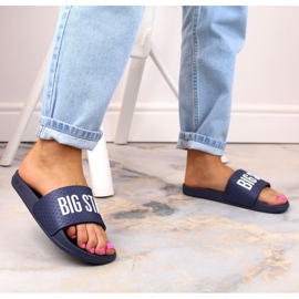 Zapatillas espuma Big Star Jr INT1908C azul marino 4