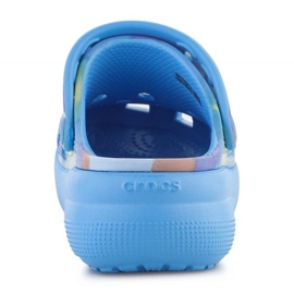 Crocs Classic Tie Dye Cutie Clog K Jr 208083-4KT azul 3