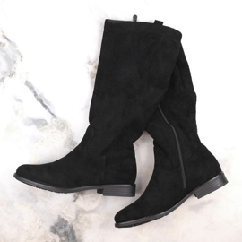 Botas ante calado Vinceza W JAN234A negro 6